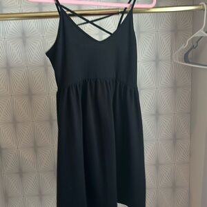 By Lily gemberling this is a black wild fable dress from target.